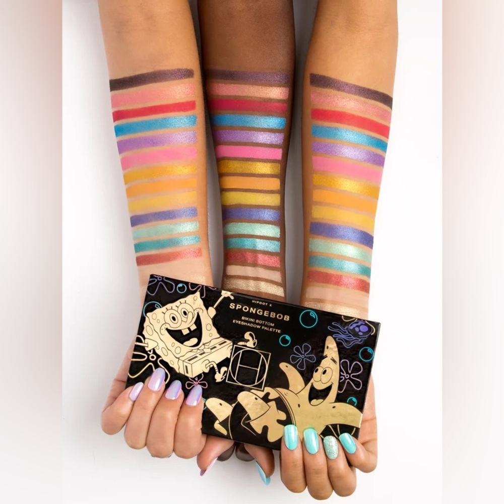 Hipdot SpongeBob eyeshadow palette